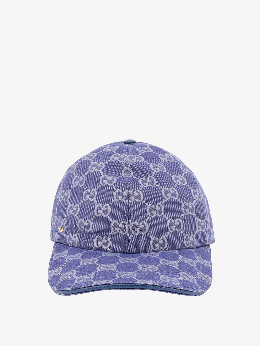 Šiltovka Gucci Blue Monogram Baseball Hat Modrá | 7484754HG624468