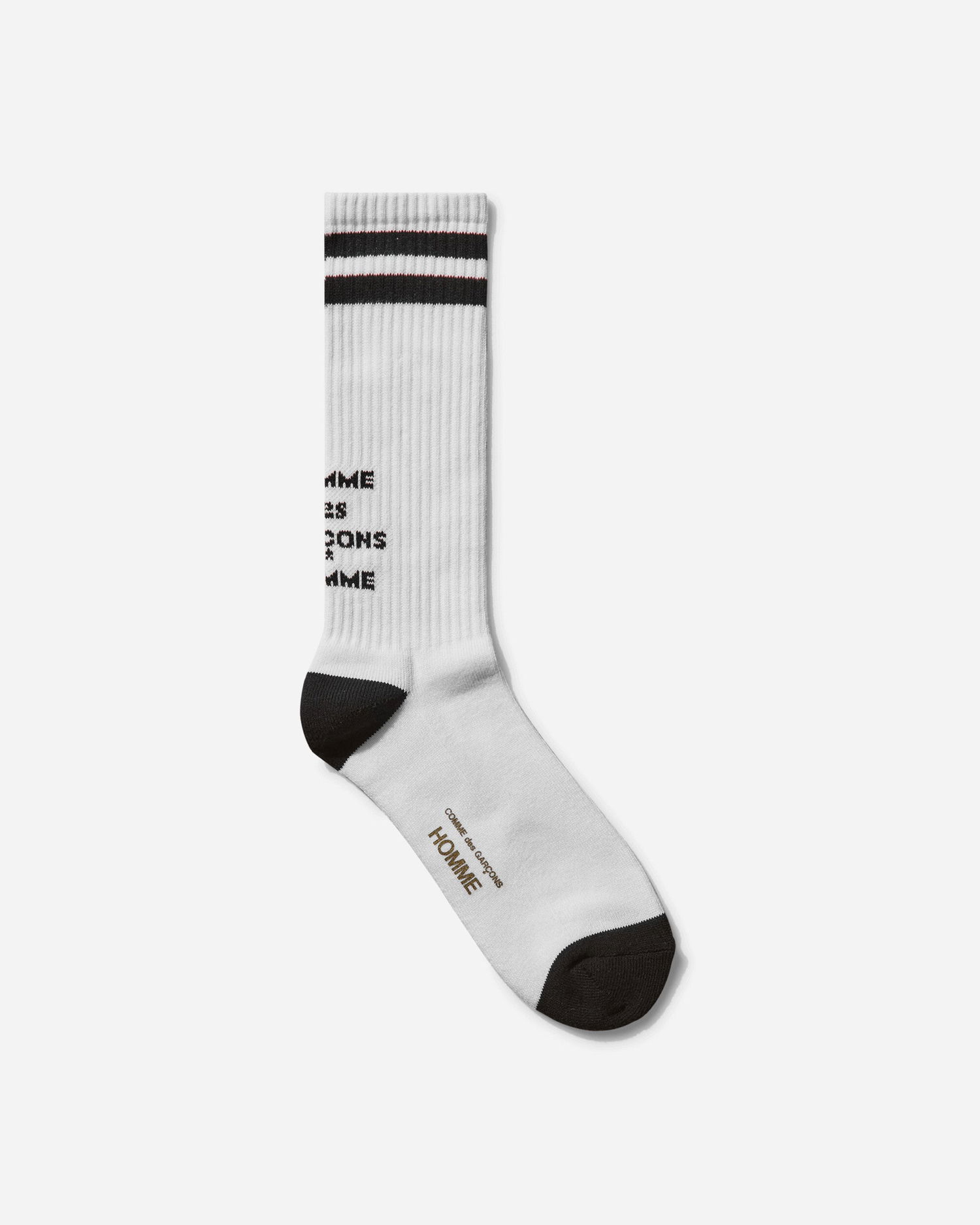 Ponožky Comme des Garçons Logo Crew Socks Biela | HO-K502-051 002, 0