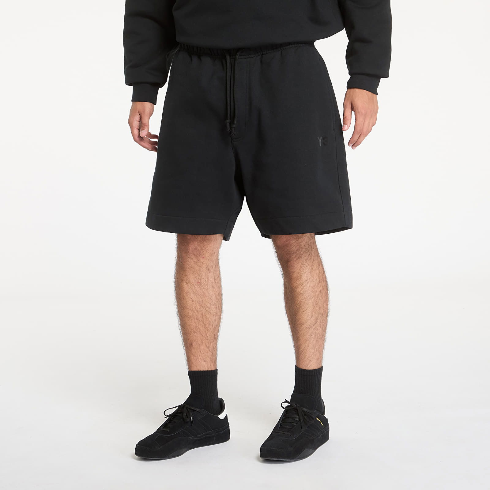 Brushed Terry Shorts Black