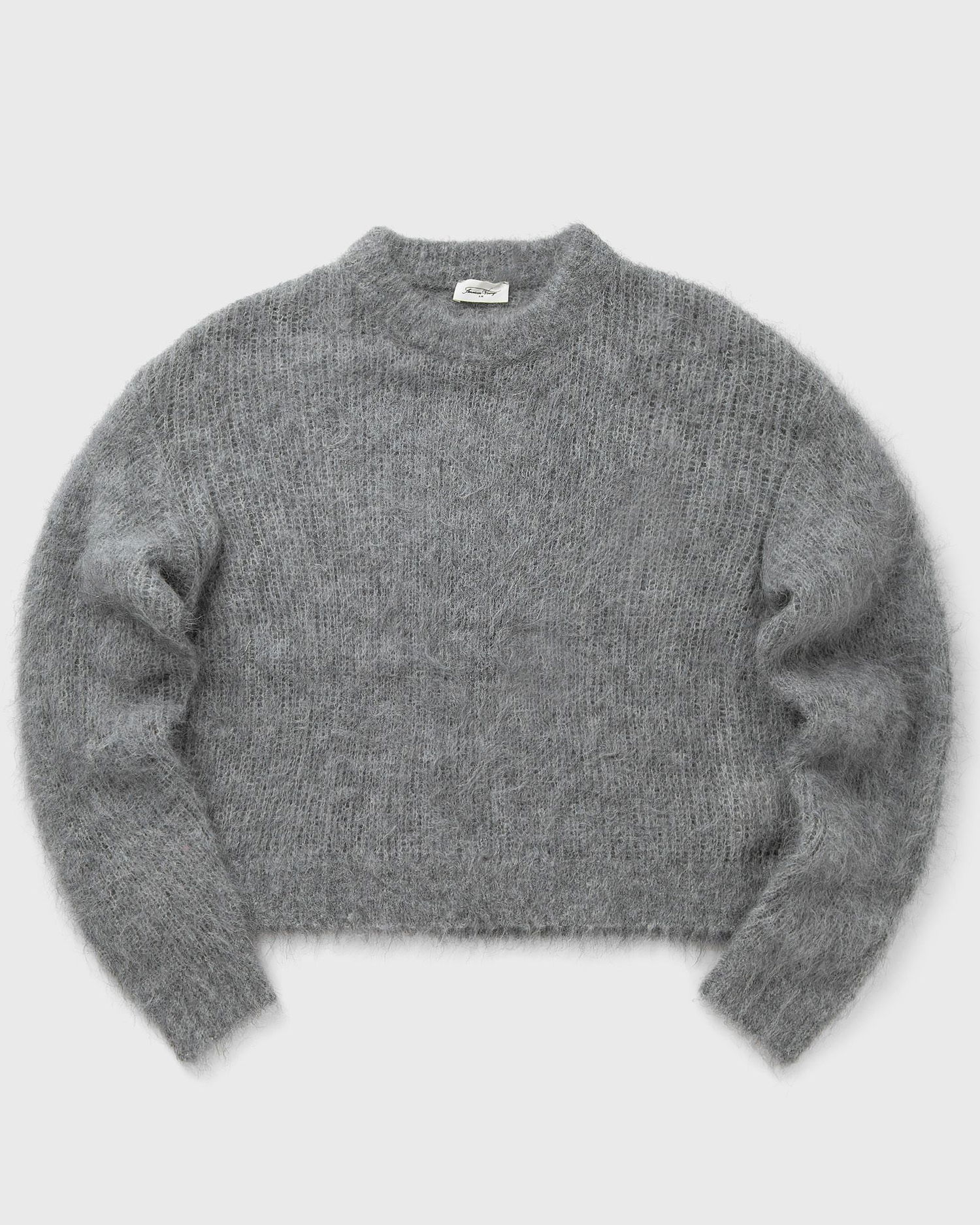 Sveter American Vintage American Vintage BYMI Pullover Šedá | BYM18CE25-GRIS-CHINE, 0