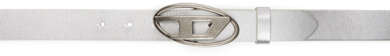 Opasok Diesel Kids Logo Belt Metalická | J01226, 0