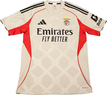 Dres adidas Performance Benfica 25/26 Away Jersey Biela | JX7840, 1