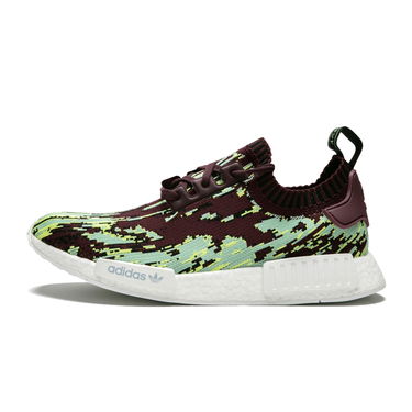 Tenisky a topánky adidas Originals Sneakersnstuff x NMD_R1 Primeknit "Datamosh 2.0" Vínová | DB2843, 0