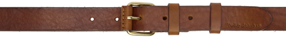 Opasok Nudie Jeans Nudie Jeans Dwayne Belt Hnedá | 180898, 0