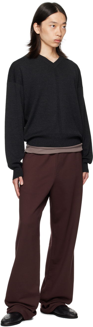 Tepláky Dries Van Noten Dries Van Noten Drawstring Sweatpants Hnedá | 252-021156-2611, 3