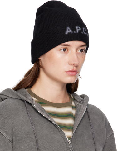 Kulicha A.P.C. Black Harry Beanie Čierna | WVBDK-M25085, 1