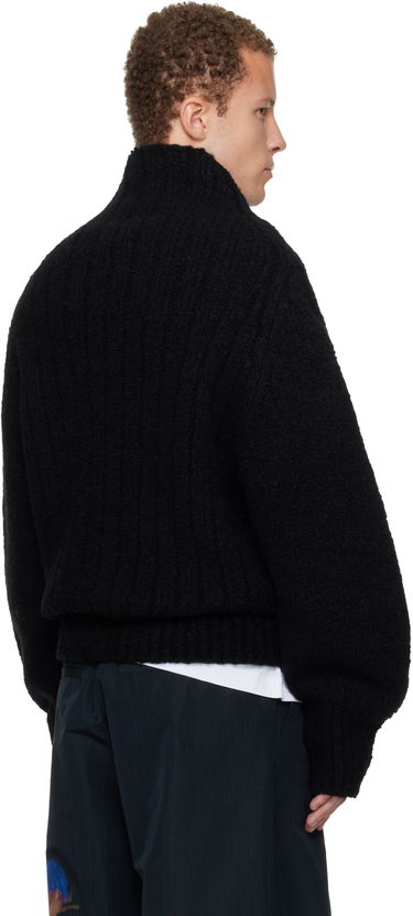 Sveter Dries Van Noten Dries Van Noten Wool Turtleneck Čierna | 252-021236-2721, 2