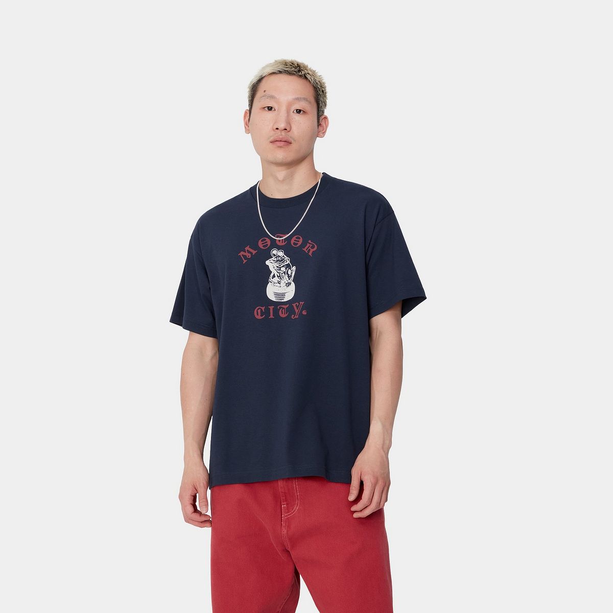 Tričko Carhartt WIP Graphic Print Relaxed Fit T-Shirt Čierna | I033640_9, 0