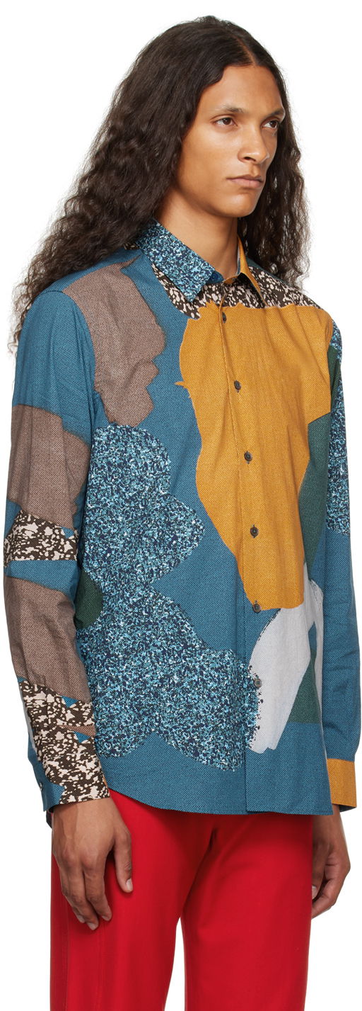 Košeľa Paul Smith Paul Smith Abstract Print Shirt Rôznofarebný | M1R-901U-L02147-44, 1