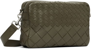 Taška cez rameno Bottega Veneta Bottega Veneta Intrecciato Camera Bag Zelené | 755925V5RL13227, 2