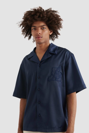Košeľa AXEL ARIGATO Cruise Shirt Navy | A2188002, 5