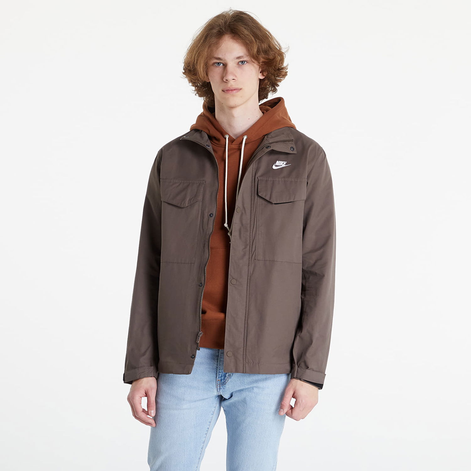 Bunda Nike NSW Woven M65 Jacket Hnedá | CZ9922-004, 0
