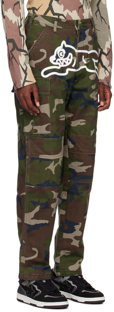 Cargo nohavice BBC IceCream ICECREAM Running Dog Cargo Pants Zelené | IC24209, 1