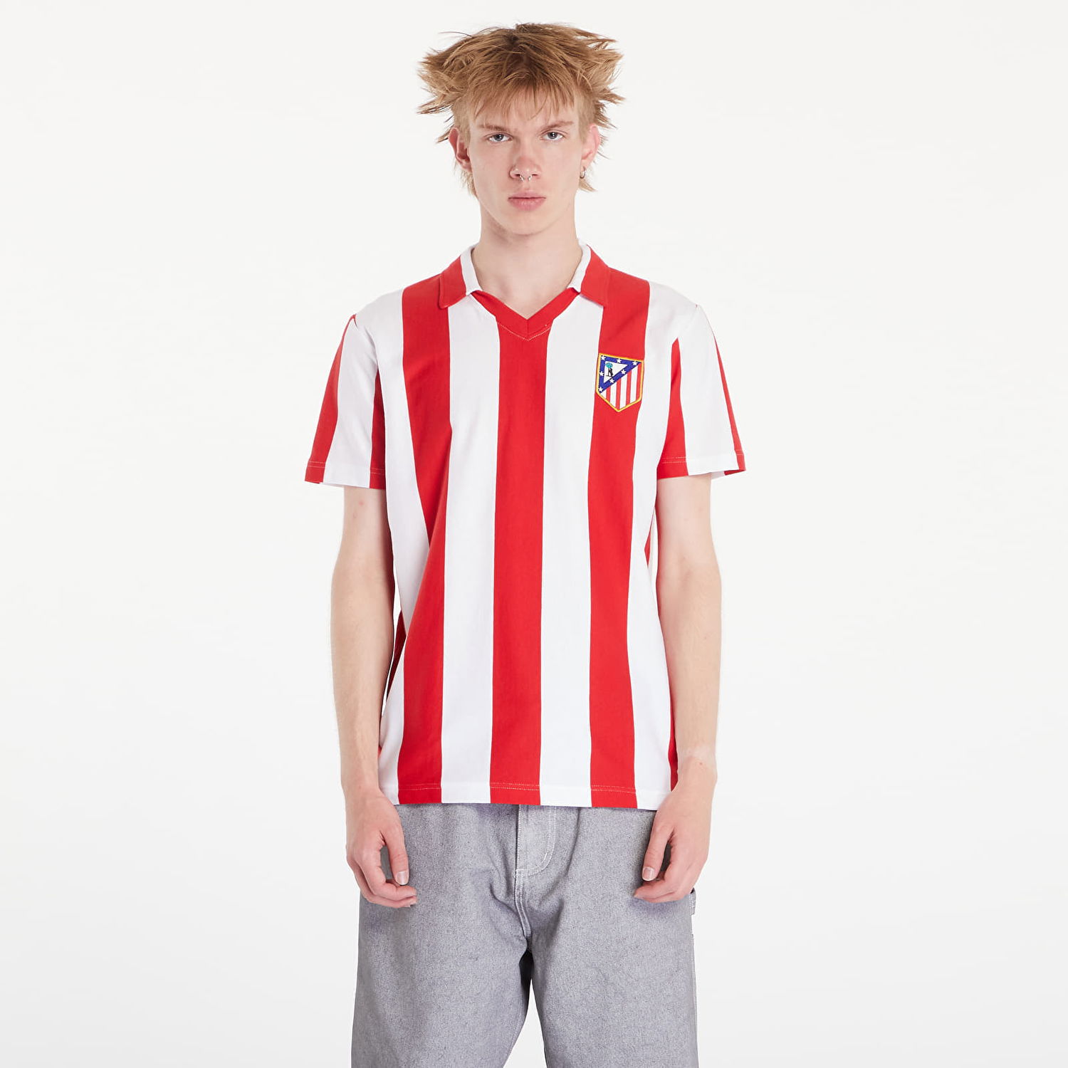 Dres COPA Atletico de Madrid 1985 - 86 Retro Football Shirt Red/ White Červená | 278-015, 0