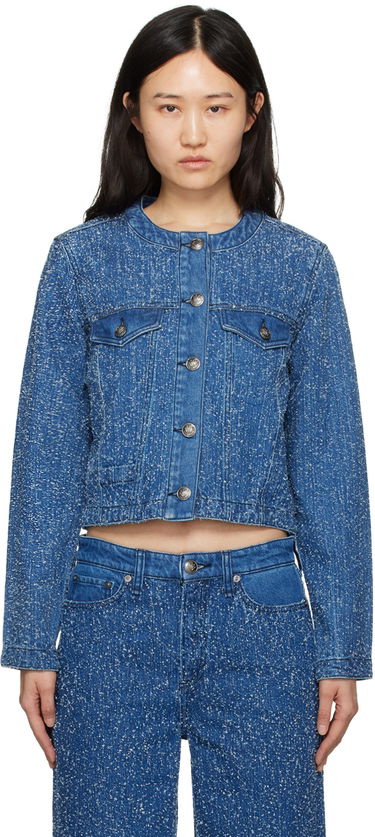 Bunda rag & bone Cora Denim Jacket Modrá | WDD24S1438FTMT, 0