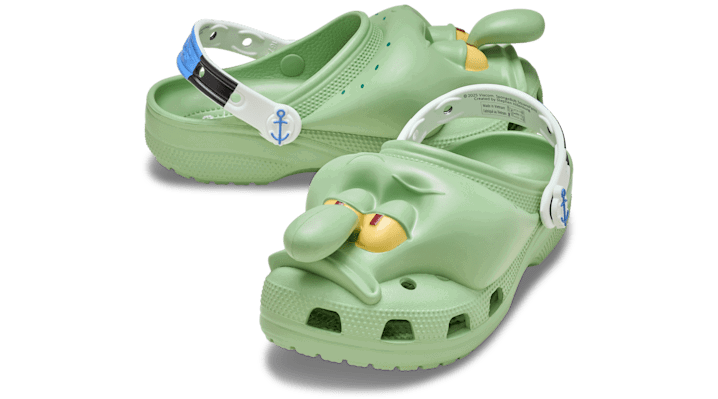 Tenisky a topánky Crocs Spongebob Squidward Classic Clogs Zelené | 212350-90H