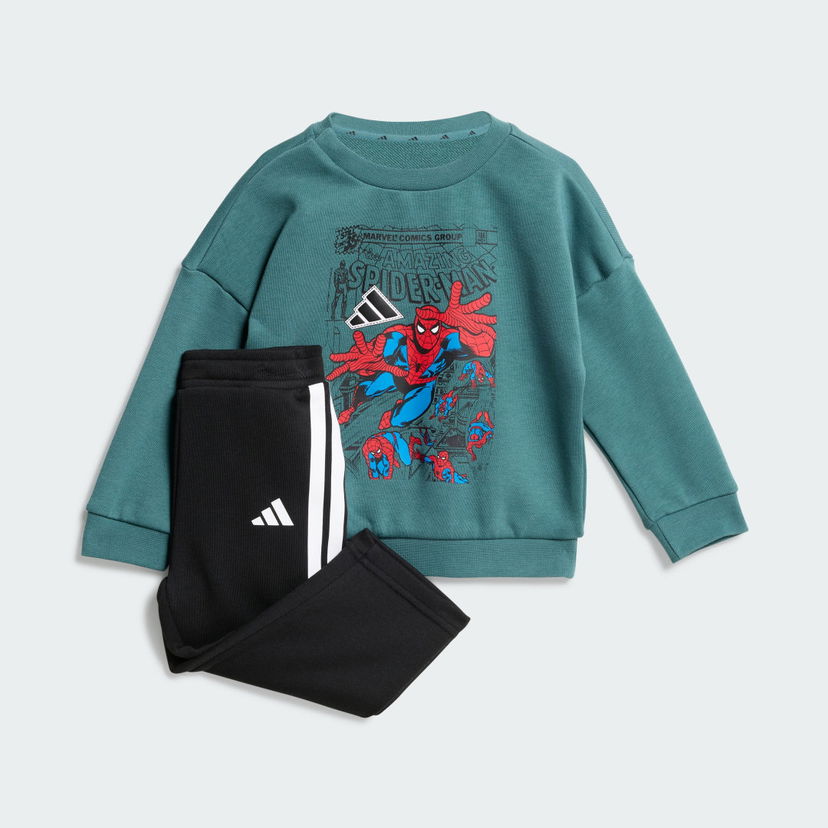Súprava adidas Performance Marvel Spider-Man Kids' Set Čierna | JL9179