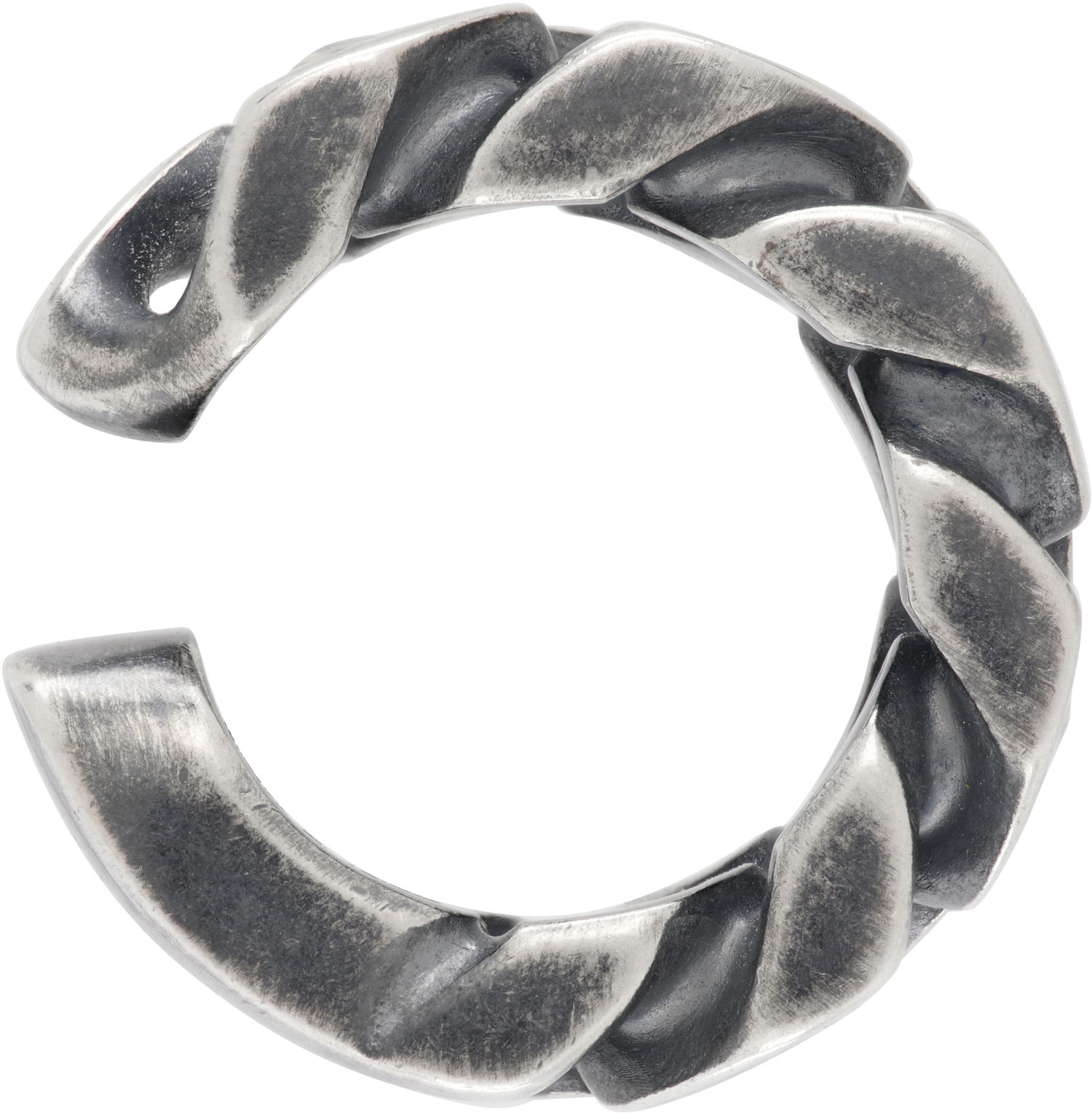 Náušnice Maison Margiela Chain Single Ear Cuff Metalická | SM6VG0101 SV0235, 0