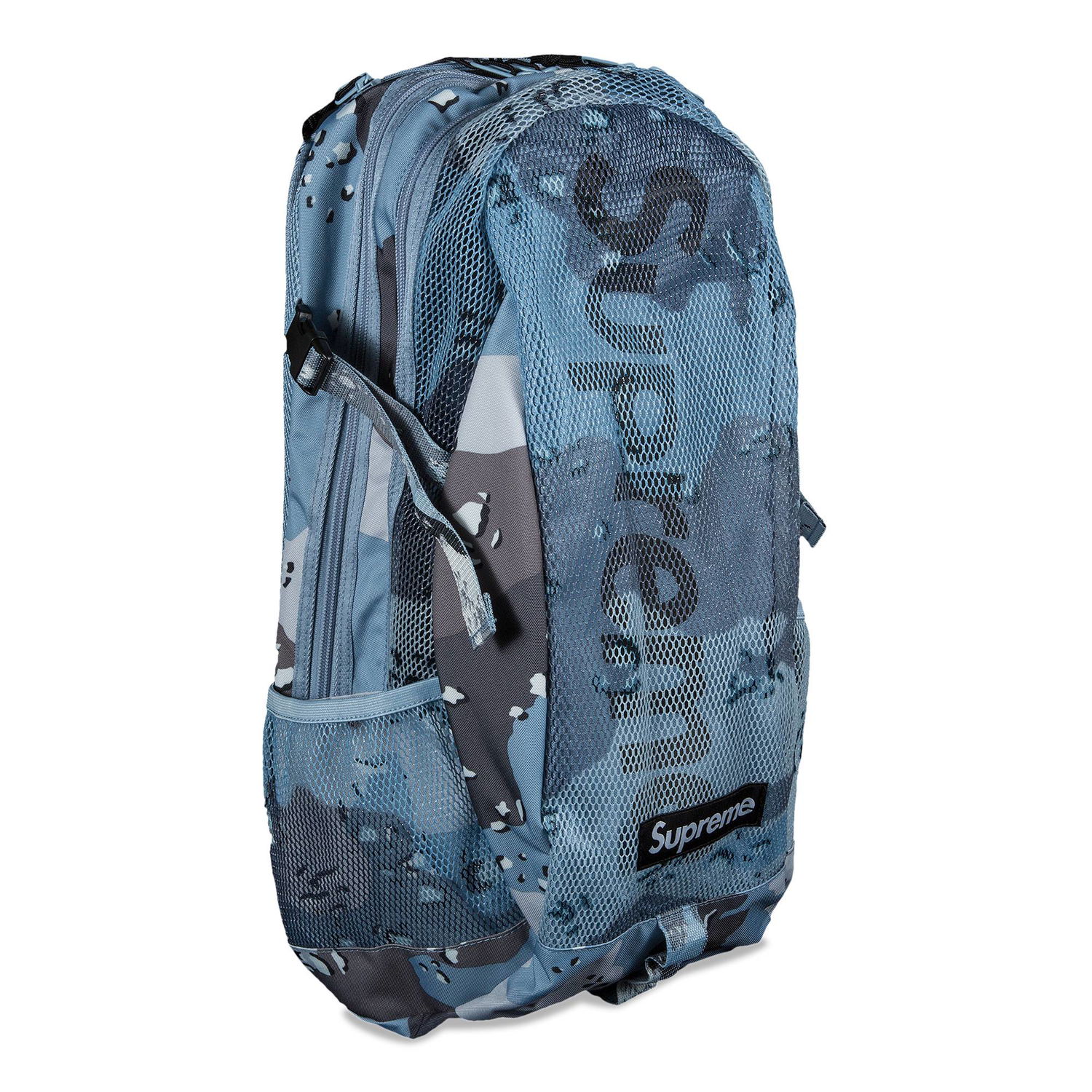 Batoh Supreme Backpack Modrá | SS20B4 BLUE CHOCOLATE CHIP CAMO, 1
