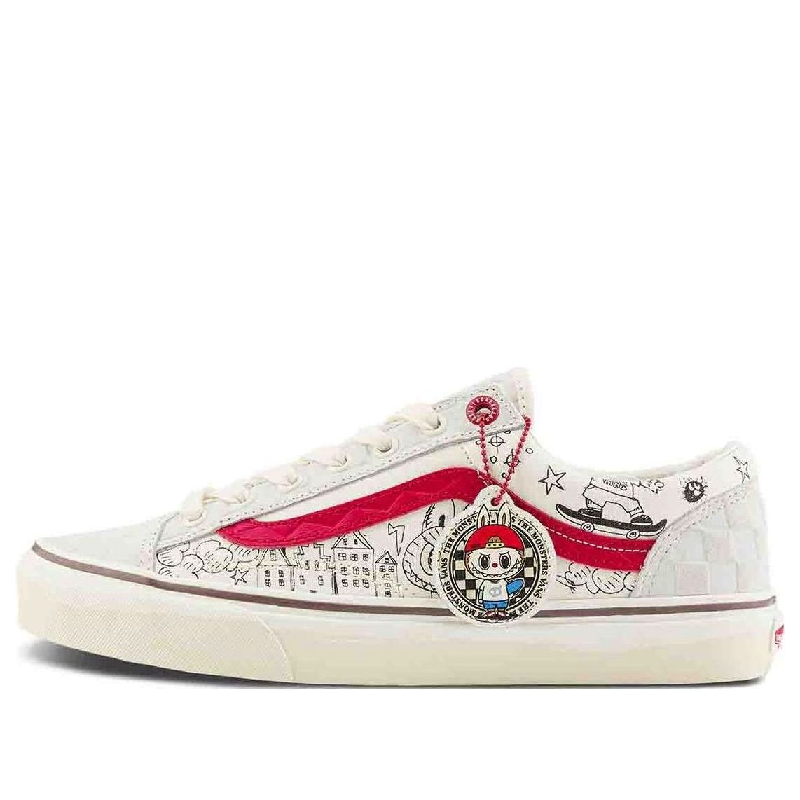 Tenisky a topánky Vans Style 36 x The Monsters Biela | VN000CDECCZ, 0