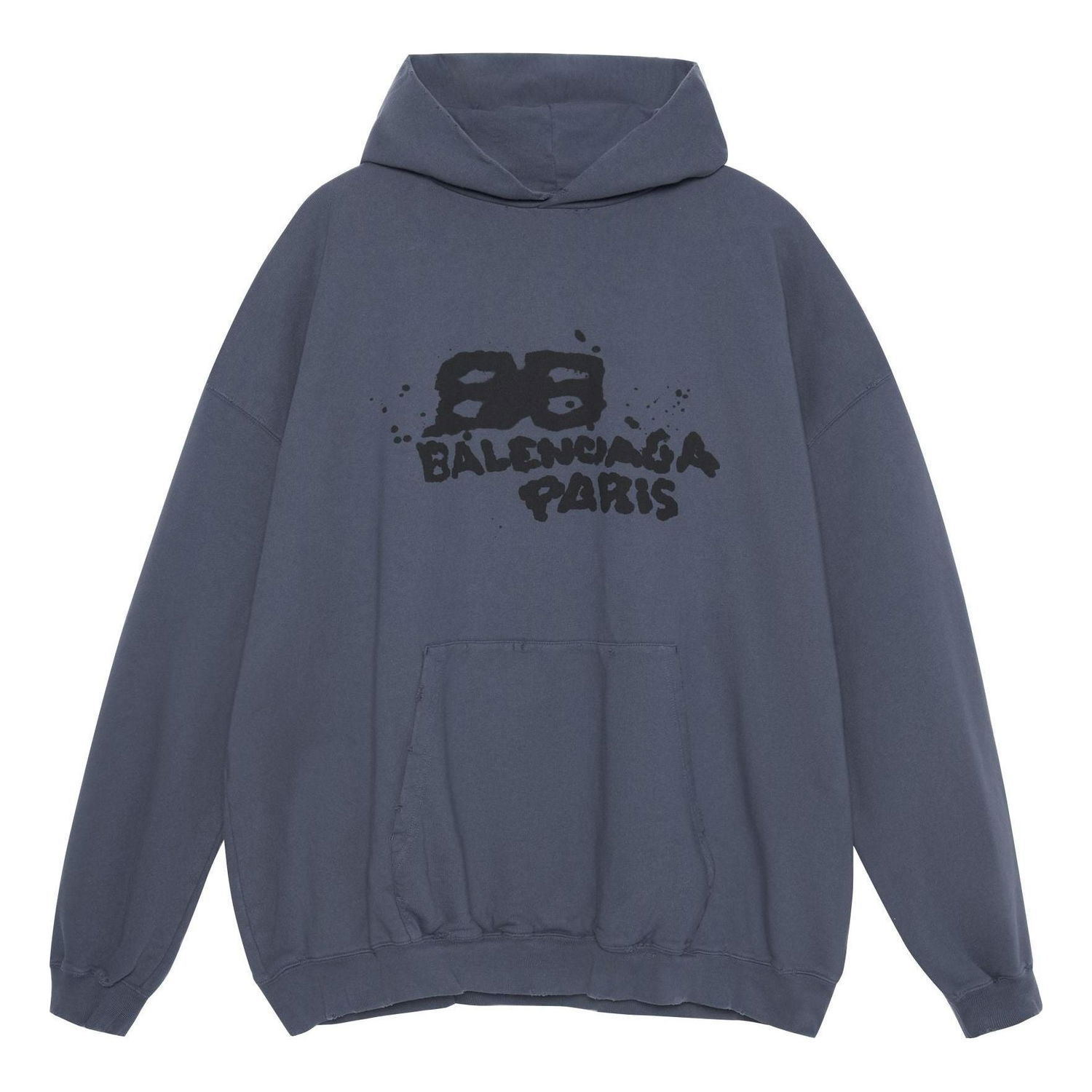 Mikina Balenciaga Hand-Drawn Icon Hoodie Modrá | 620973TNVQ14183, 0