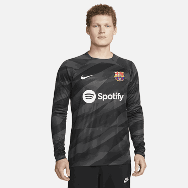 Dres Nike Dri-FIT FC Barcelona Stadium Jersey 2023/24 Čierna | DX2635-061, 0