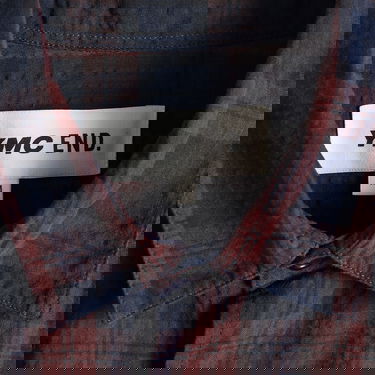 Košeľa YMC YMC Curtis Plaid Shirt Červená | END-YMCCSSP-PLM, 3