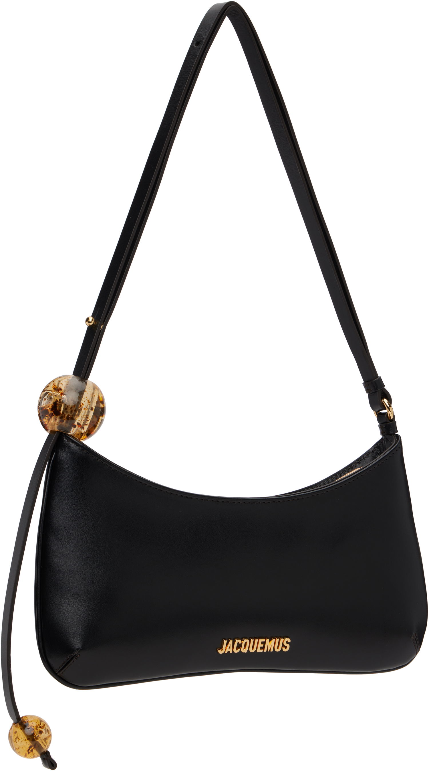 Taška cez rameno Jacquemus Les Classiques 'The Bisou Perle' Shoulder Bag Čierna | 23EBAW00057AC01C01, 1