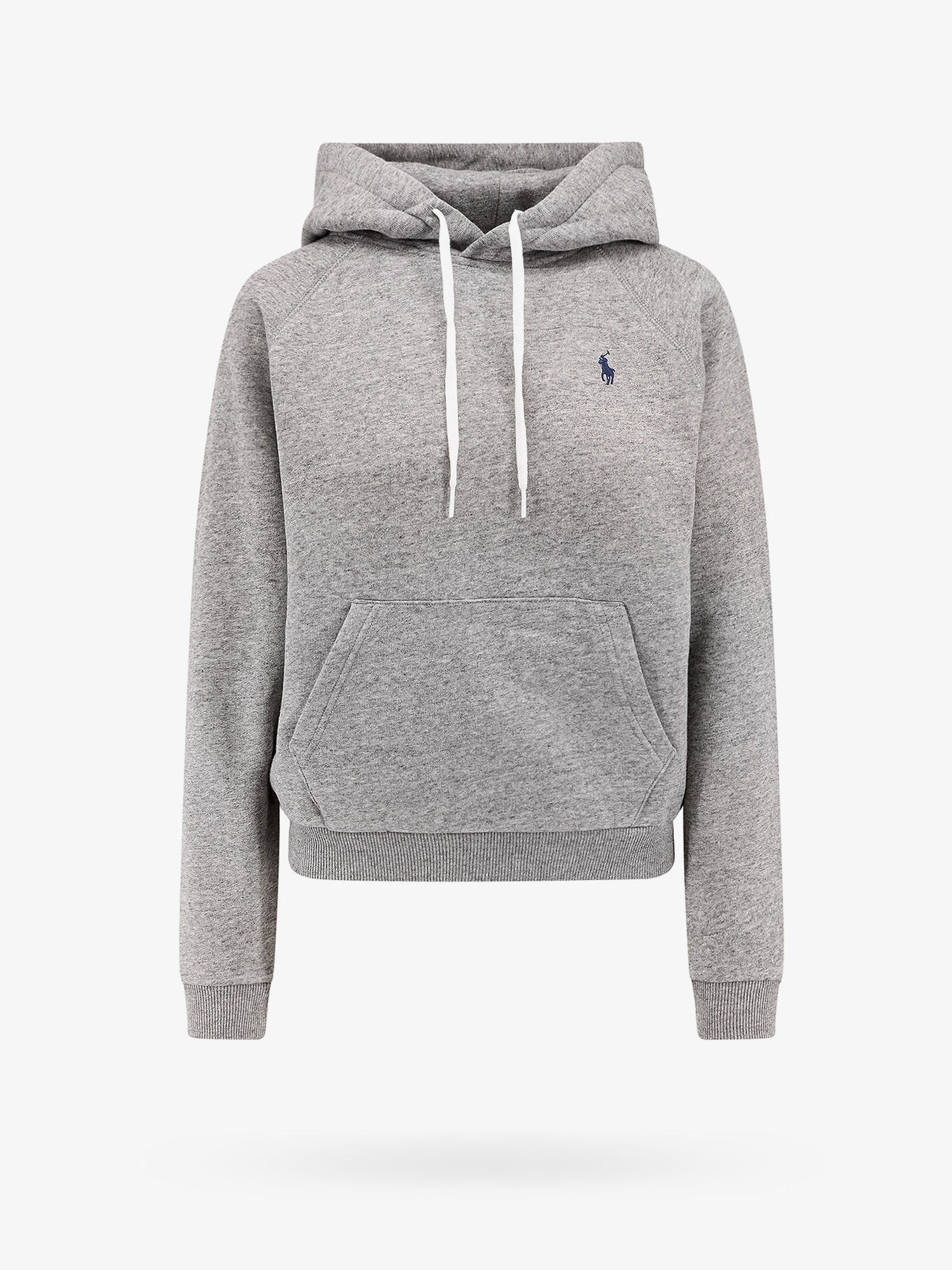 Mikina Polo by Ralph Lauren Cropped Hoodie Šedá | 211943007004, 0
