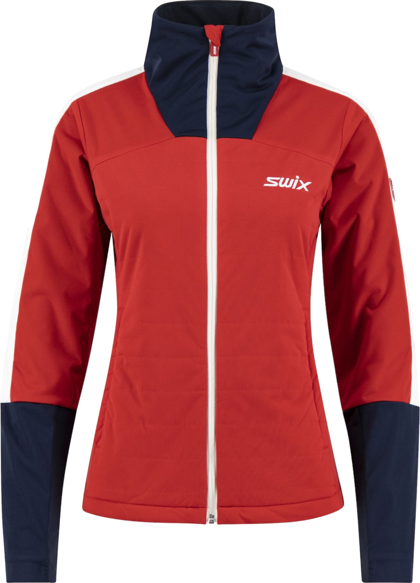 Vetrovka SWIX Swix Blizzard XC Women's Cross-Country Ski Jacket Červená | 12976-99990, 0
