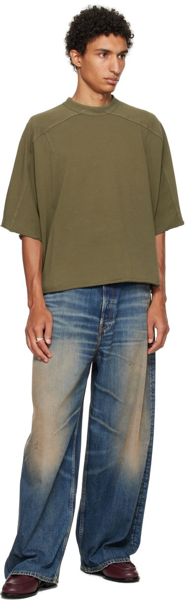 Tričko Entire Studios Entire Studios Heavy Dart T-Shirt Zelené | ES2487MI, 3
