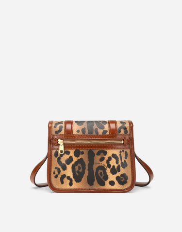 Taška cez rameno Dolce & Gabbana Small Messenger Bag With Branded Plate Rôznofarebný | BB6933AW384HYNBM, 2