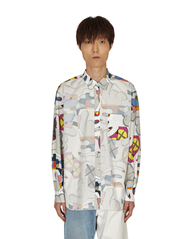 Košeľa Comme des Garçons KAWS x Classic Shirt Rôznofarebný | FH-B022-W21 1, 0