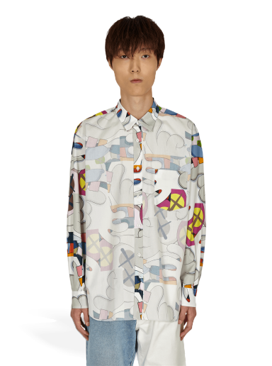 Košeľa Comme des Garçons KAWS x Classic Shirt Rôznofarebný | FH-B022-W21 1