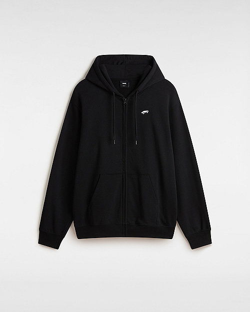 Mikina Vans Salton Zip Hoodie Čierna | VN000P5ABLK
