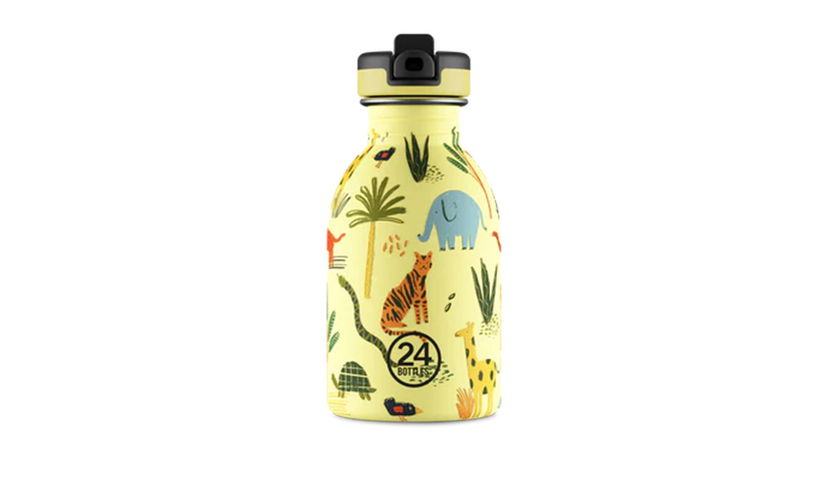 Fľaše 24Bottles Urban Bottle 250ml Jungle Friends Rôznofarebný | UB_025_2057