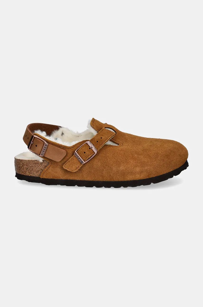 Tenisky a topánky Birkenstock Tokio Suede Slippers Hnedá | 1028382, 1