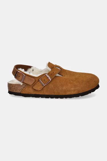 Tenisky a topánky Birkenstock Tokio Suede Slippers Hnedá | 1028382, 1