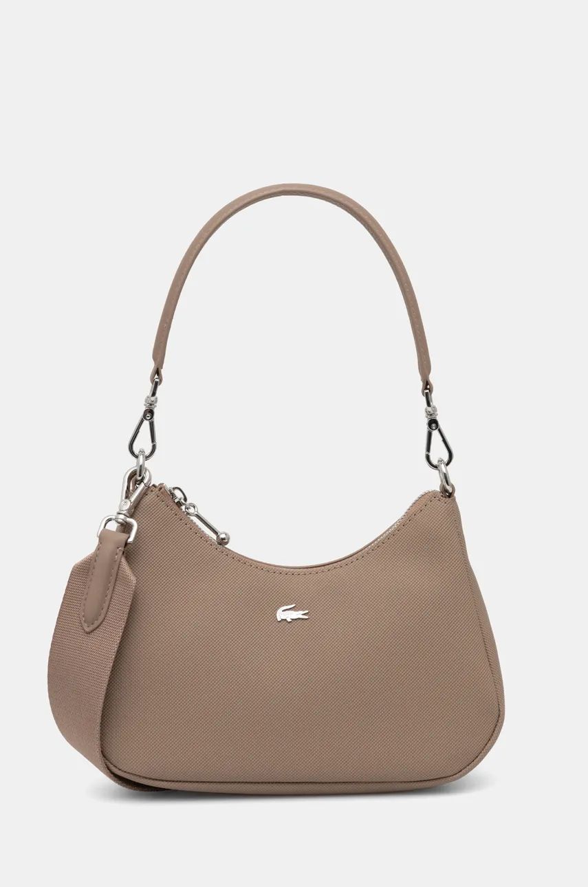 Taška cez rameno Lacoste Beige Shoulder Bag Béžová | NF4756DZ, 0