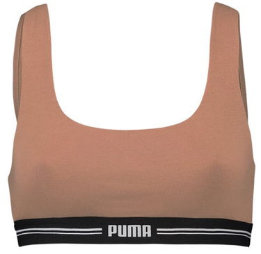 Podprsenka Puma Scoop Neck Top Sport-BH Béžová | 701219354-002, 0