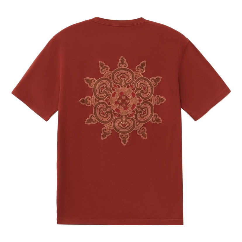 Tričko Li-Ning Garment Washed Graphic T-Shirt Červená | AHSR923-1
