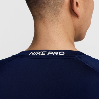 Tričko Nike Pro Dri-FIT Long Sleeve Fitted Fitness T-Shirt Navy | FB7919-492, 2