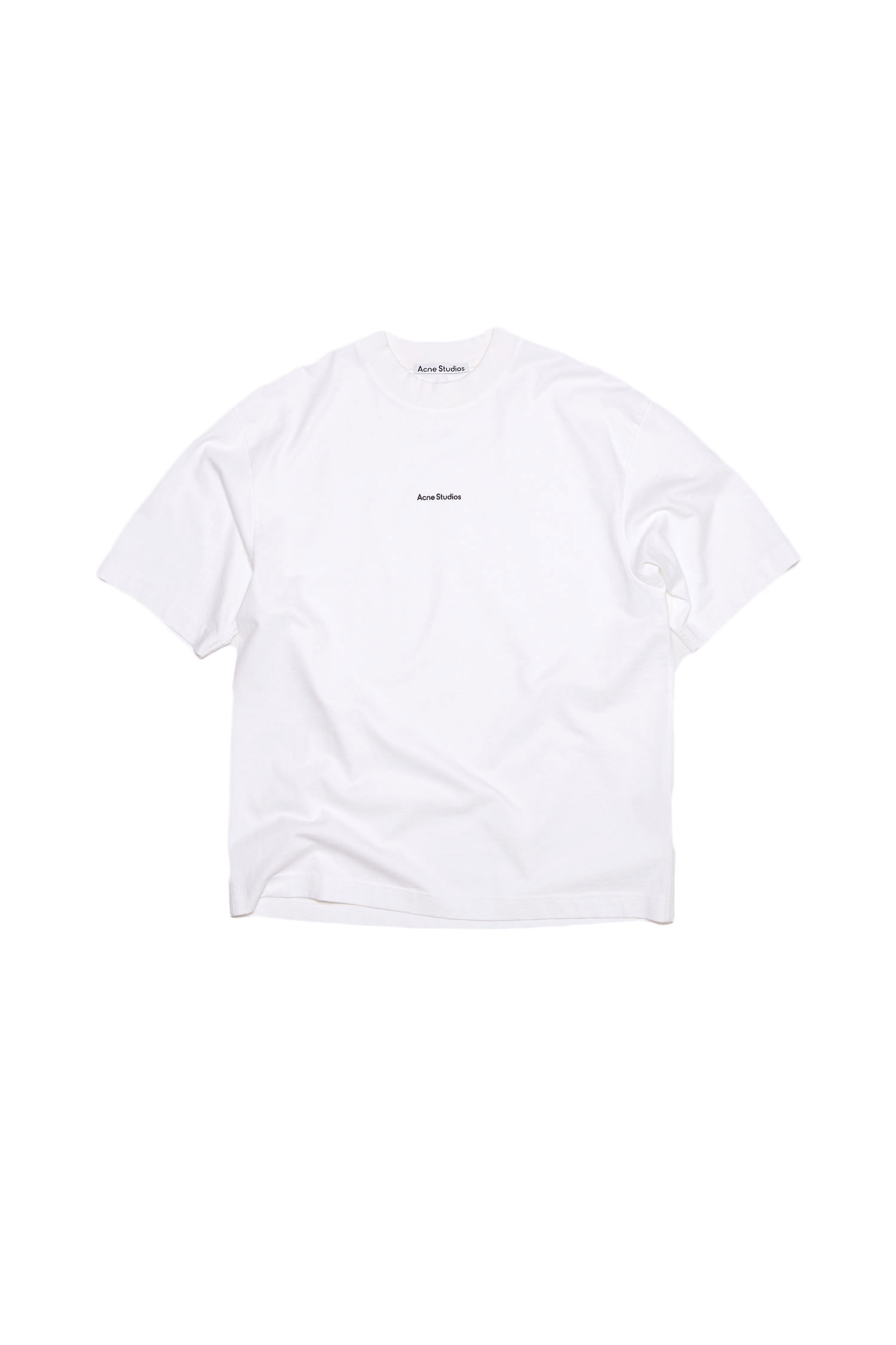 Tričko Acne Studios Logo T-shirt Optic Biela | FN-MN-TSHI000353, 0