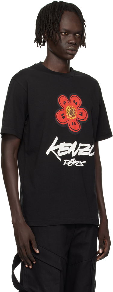 Tričko KENZO Kenzo Paris Futura 2000 Edition Cotton T-Shirt Čierna | FF65TS2654SG, 1