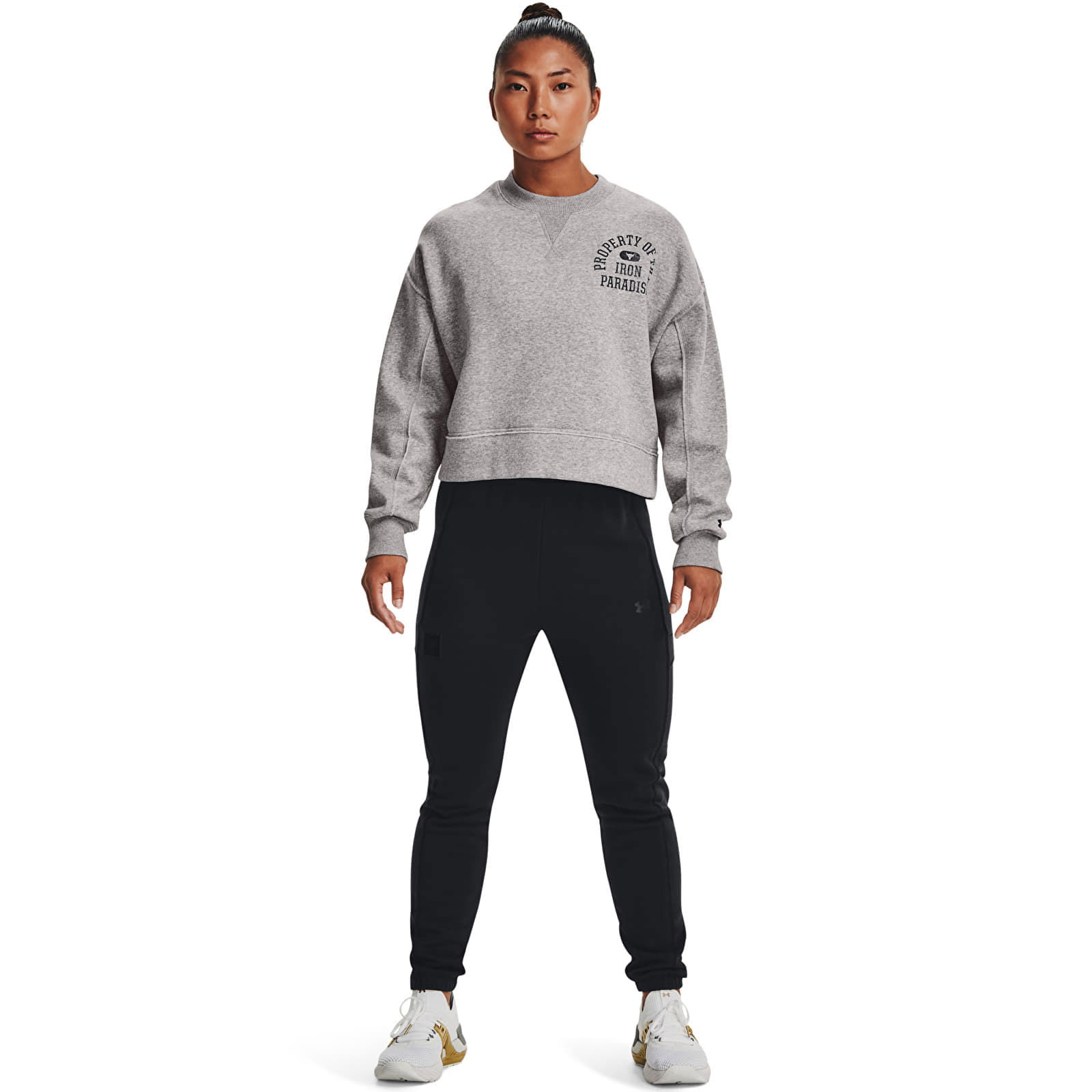 Prjct Rock Fleece LC Crew Gray