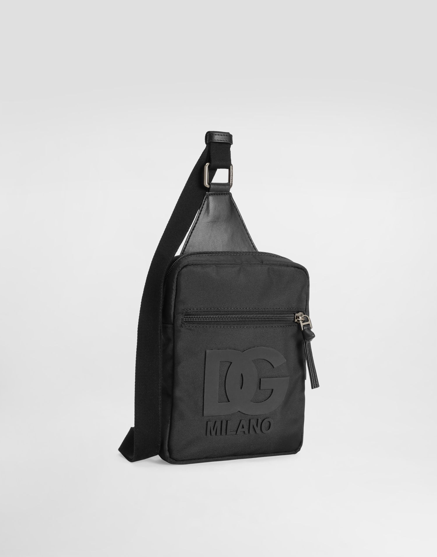 Ľadvinka Dolce & Gabbana Dolce & Gabbana Nylon Crossbody Bag with DG Logo Čierna | EM0142AU92780999, 1