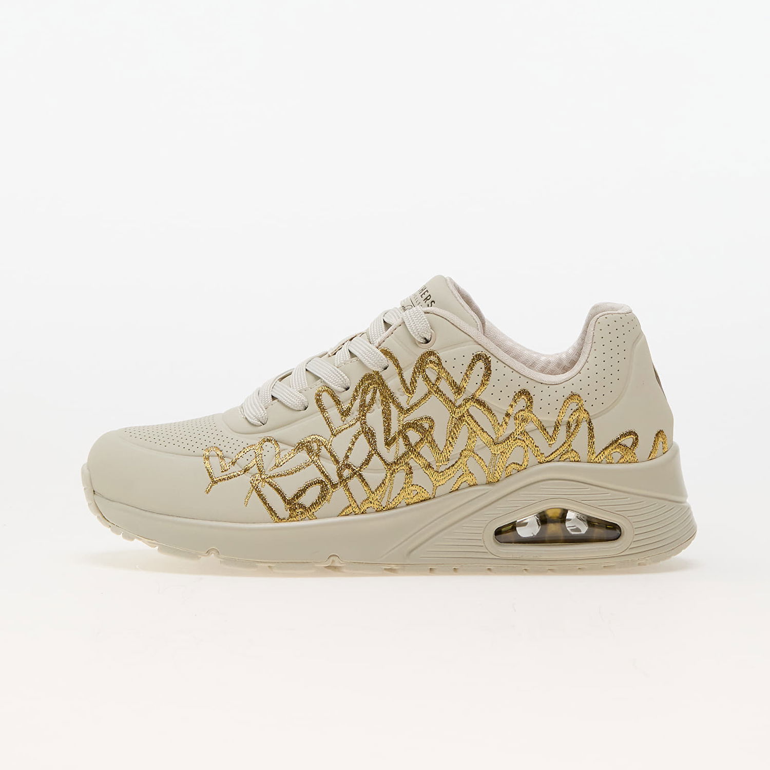 Tenisky a topánky Skechers Uno - Golden Heart Natural/ Gold Béžová | 177975 NTGD, 0