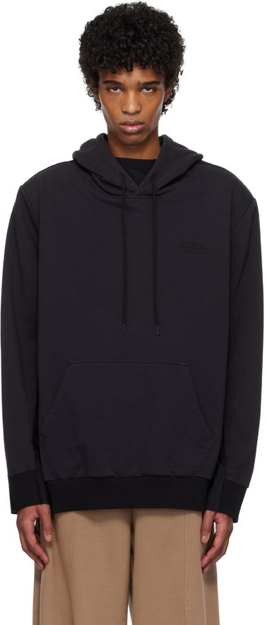 Mikina Maison Margiela MM6 Maison Margiela Paneled Hoodie Čierna | SH0GU0022 MTJ018, 0