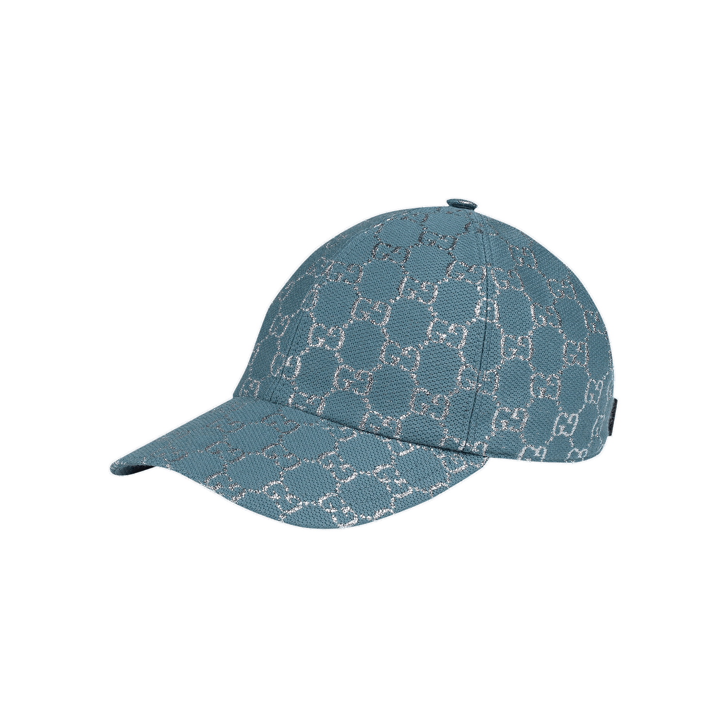 Šiltovka Gucci GG Lamé Baseball Cap Tyrkysová | 631953 3HK75 4660, 0