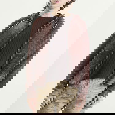 Mikina Acne Studios Kupiter Knitted Hoodie Hnedá | B60386-BPW, 2